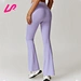 split flare leggings